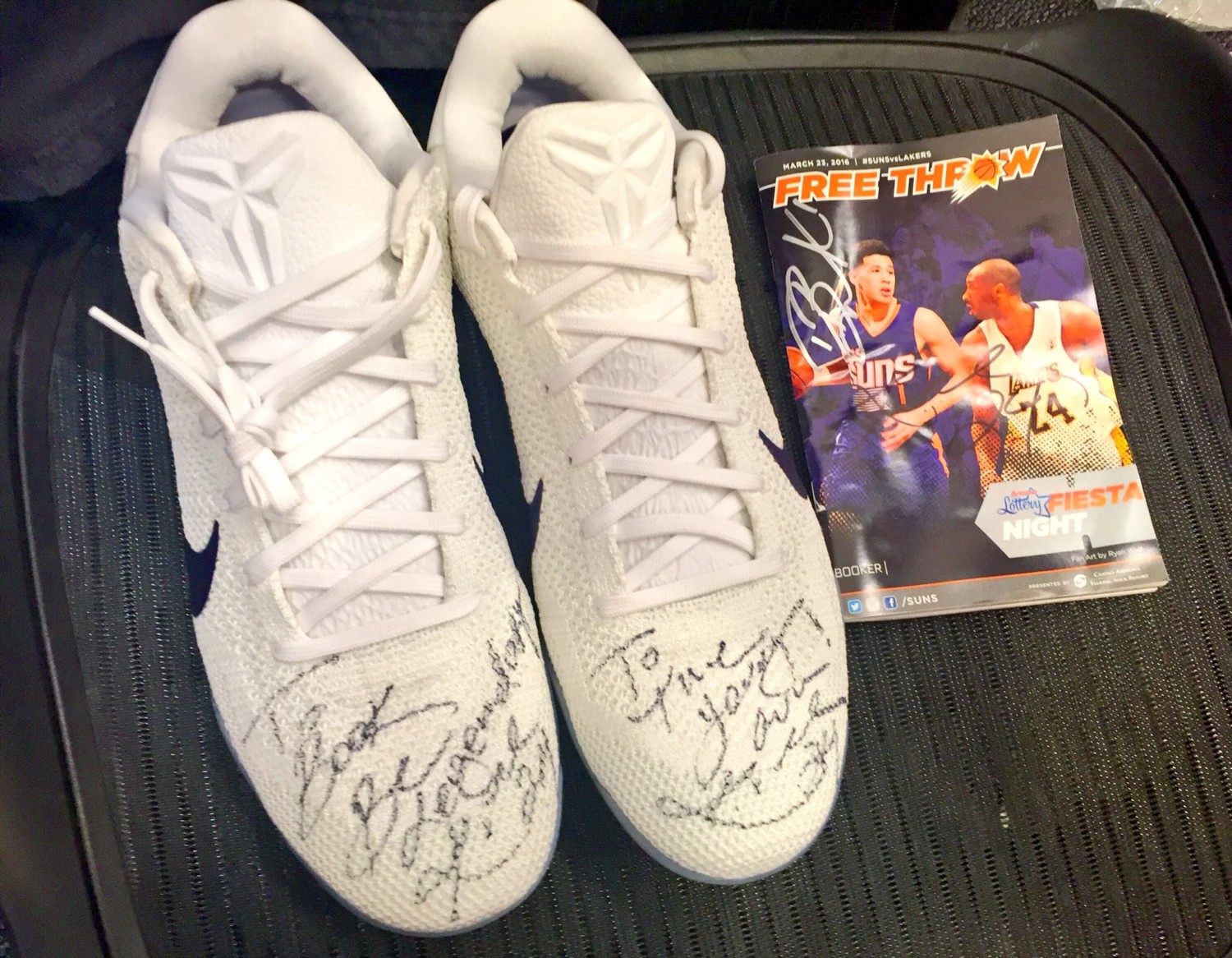 Devin Booker Auctions Game Worn Nike Kobe For A Good Cause