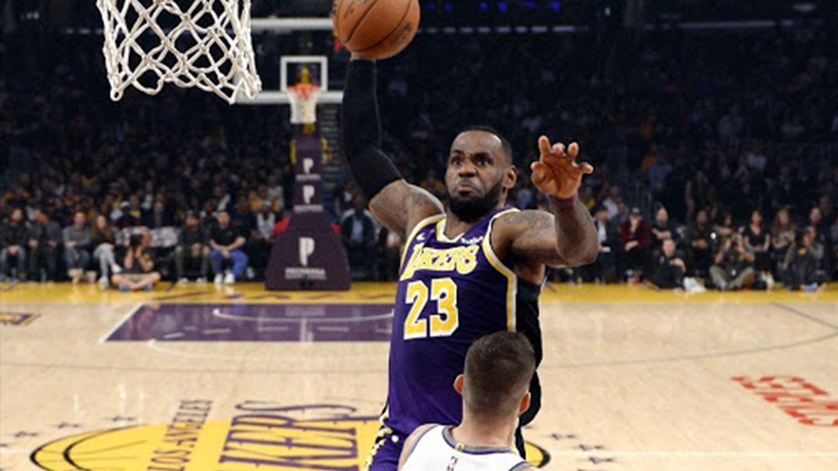 LeBron James best dunks of playoffs mixtape #nba #basketball