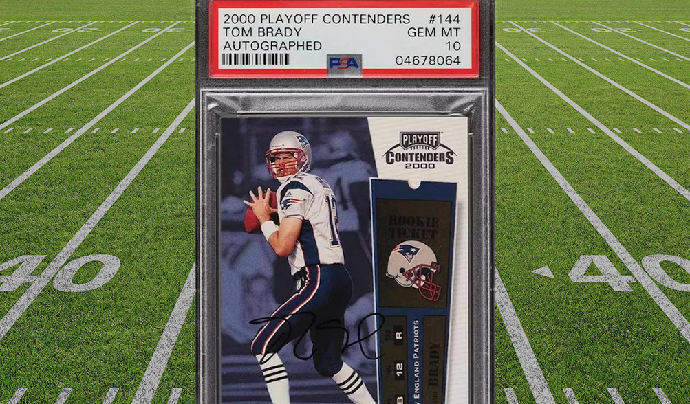 Tom Brady Rookie Card Fetches Over $500K - Boardroom