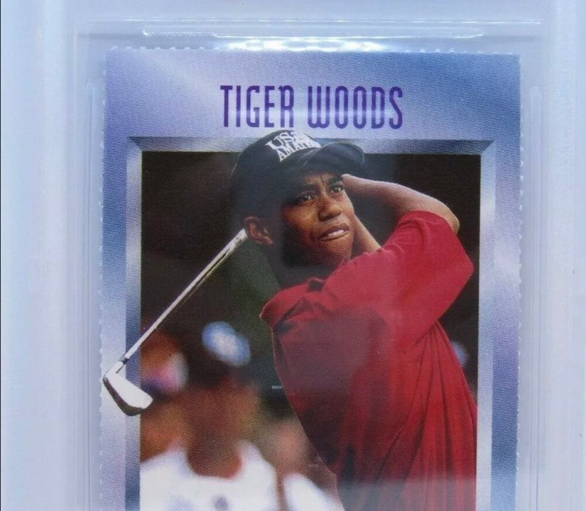 Tiger Woods Si For Kids Rookie Card Sells For 55k Boardroom