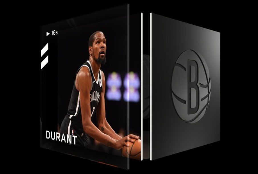 Kevin Durant collectible NFT on NBA Top Shot