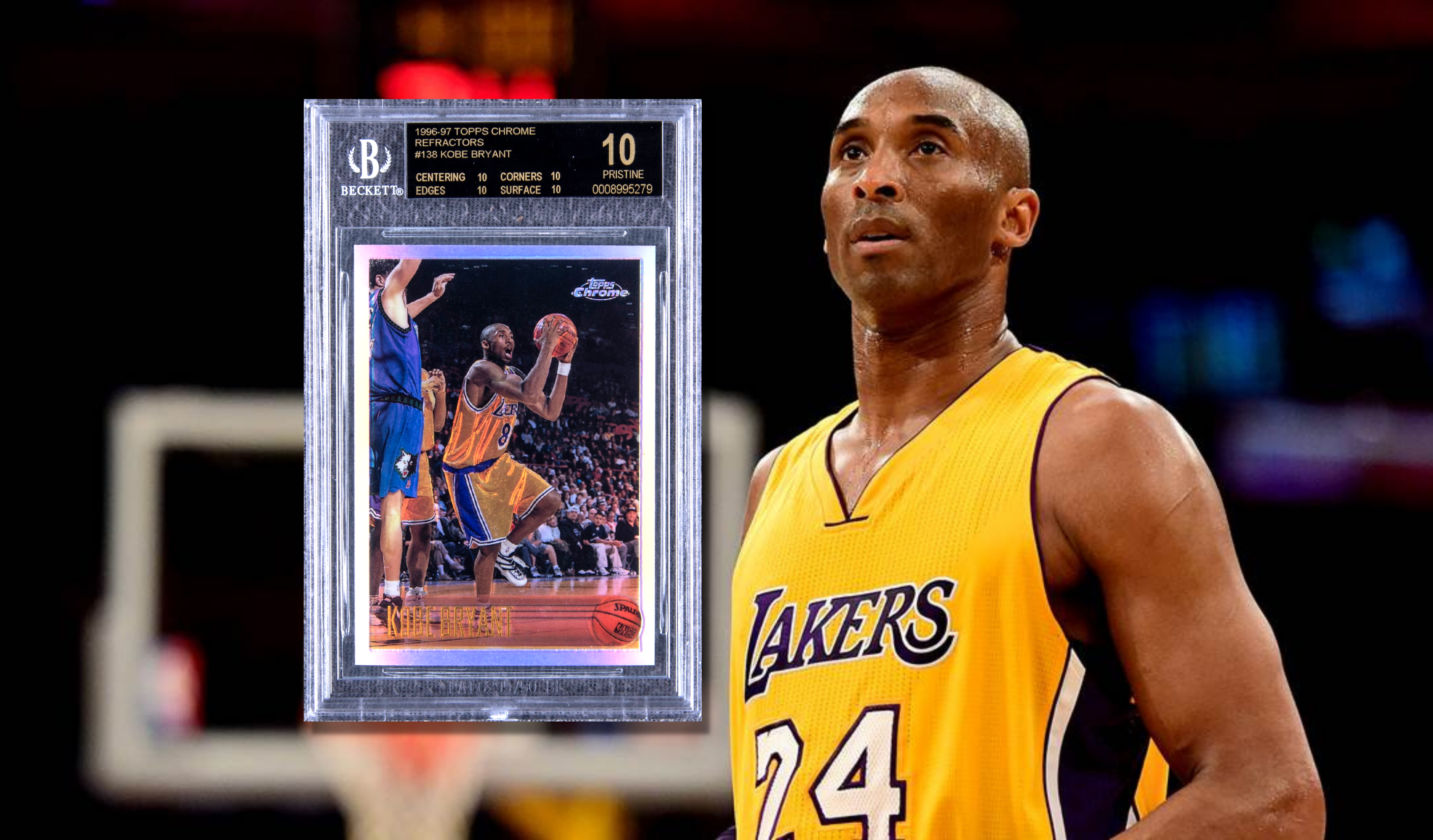 Ultra-rare Kobe Bryant Rookie Card Sells for Record Price at