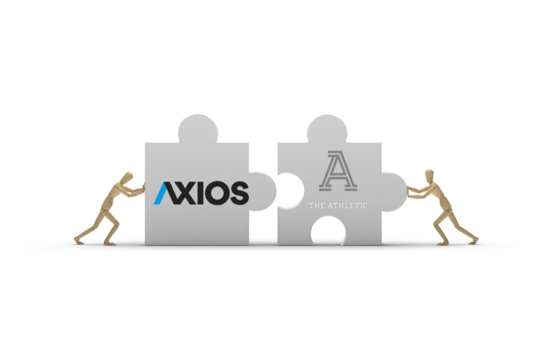 Visualizing a possible merger between The Athletic and Axios