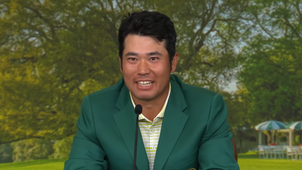 2021 Masters champion Hideki Matsuyama