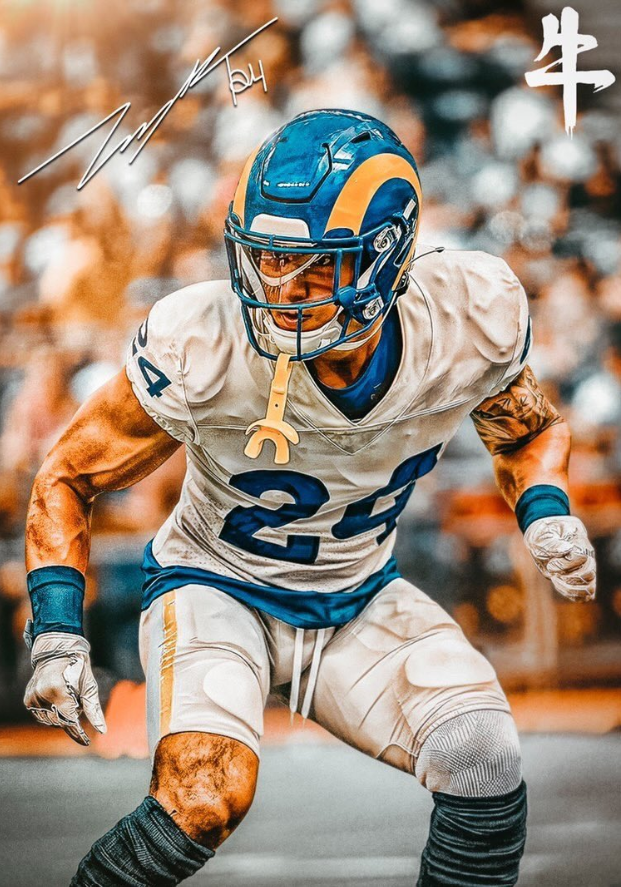 NFT trading card featuring Los Angeles Rams safety Taylor Rapp