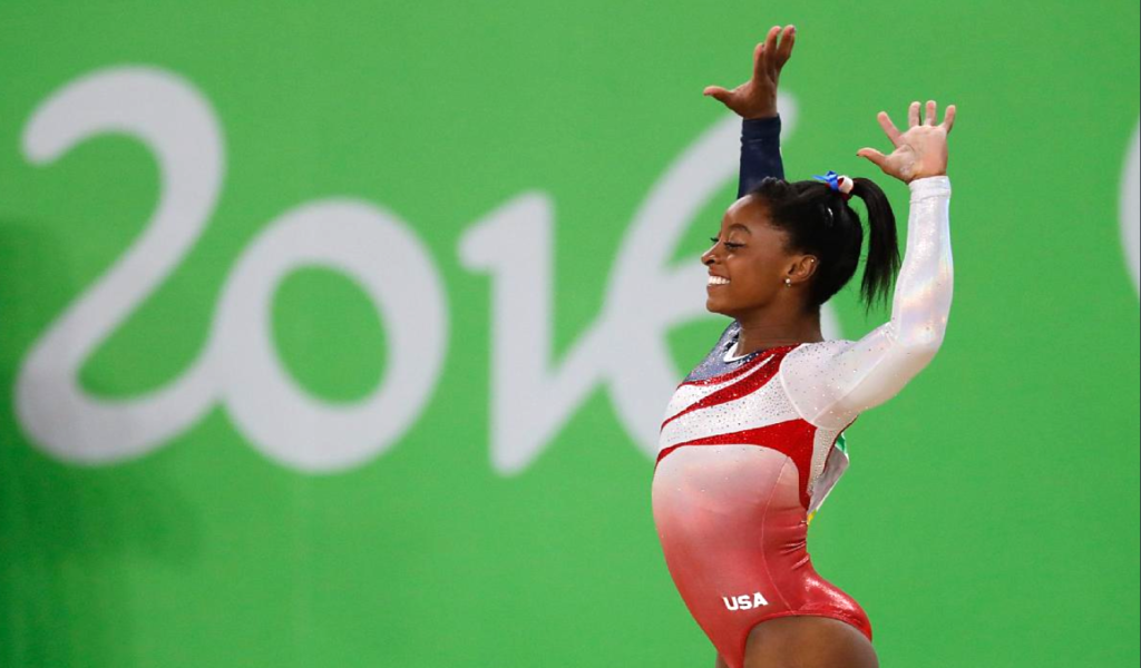 USA gymnast Simone Biles