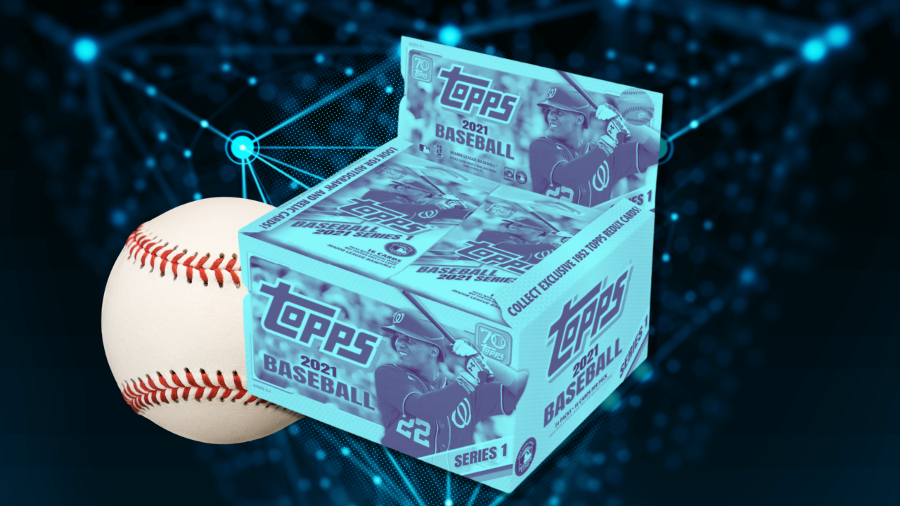 2021 Topps Series 1 Baseball card box