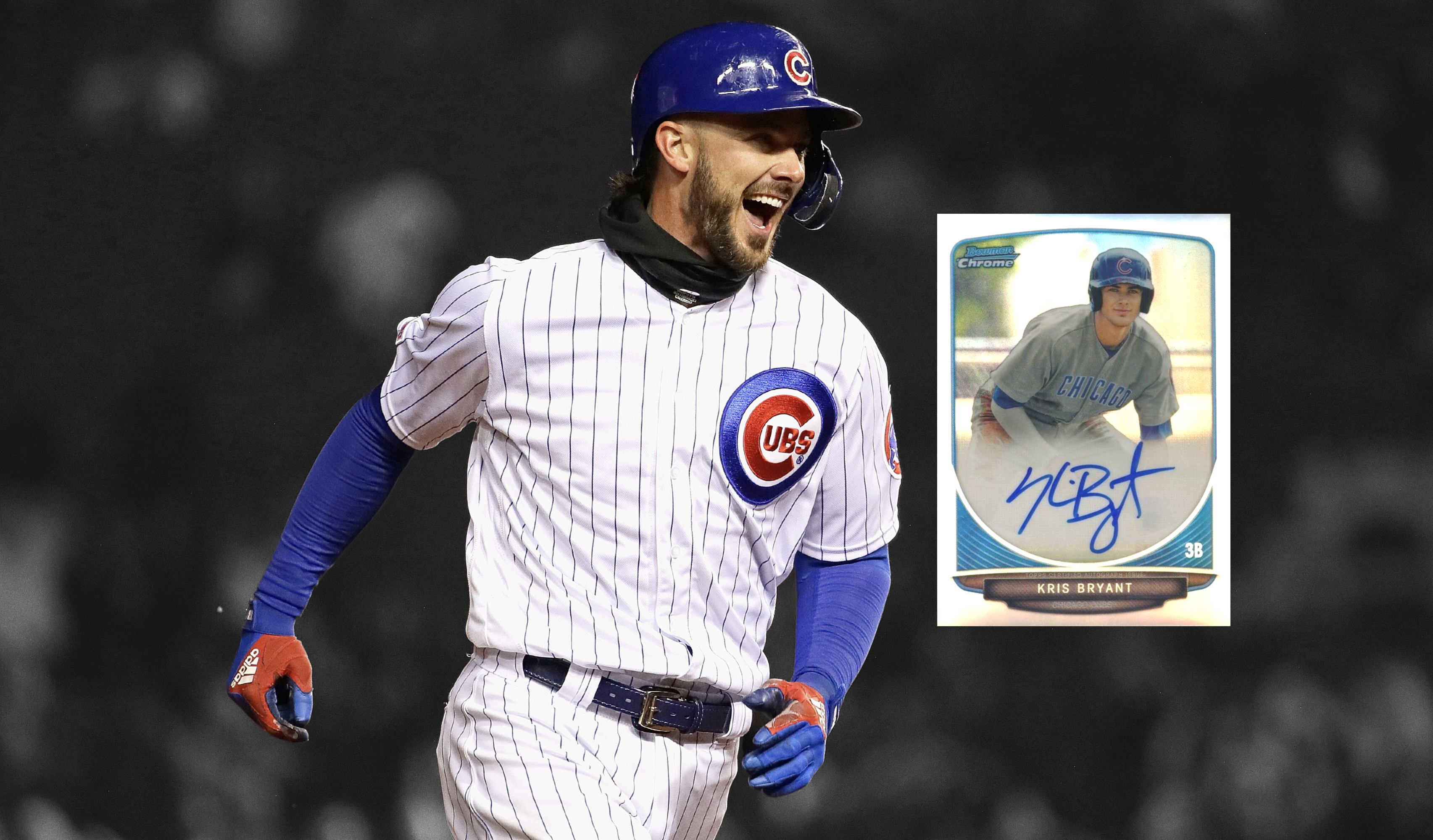 Kris Bryant Autographed Chicago Cubs Jersey W/PROOF, Picture of Kris  Signing For Us, Chicago Cubs, Top Prospect at 's Sports Collectibles  Store