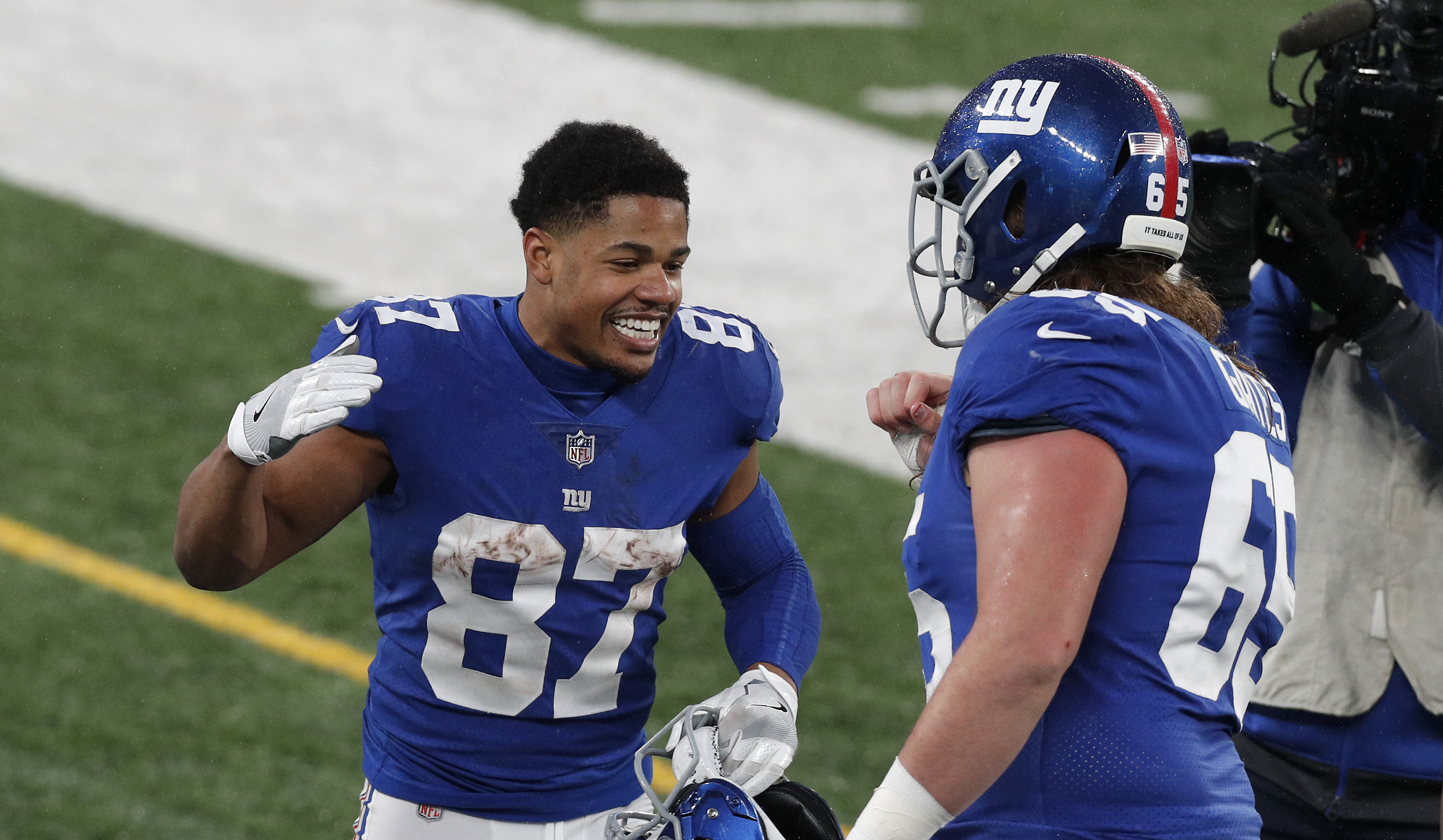 Giants' Sterling Shepard explains why it's still 'weird' that