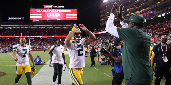 Aaron Rodgers, Packers complete 37-second, game-winning drive vs. 49ers 