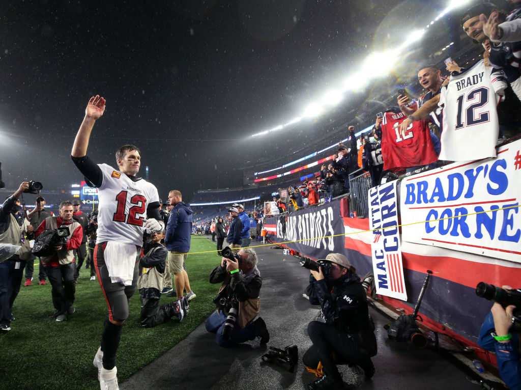 Tampa Bay Buccaneers Vs. New England Patriots At Gillette Stadium