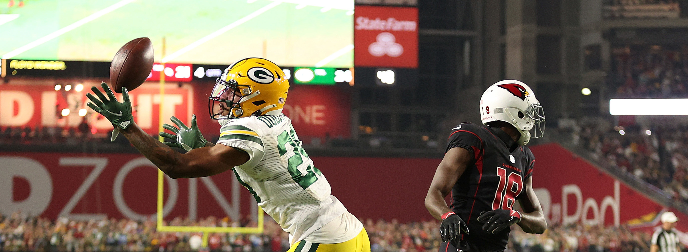 Packers hand Cardinals first loss of the season, win 24-21, Packers