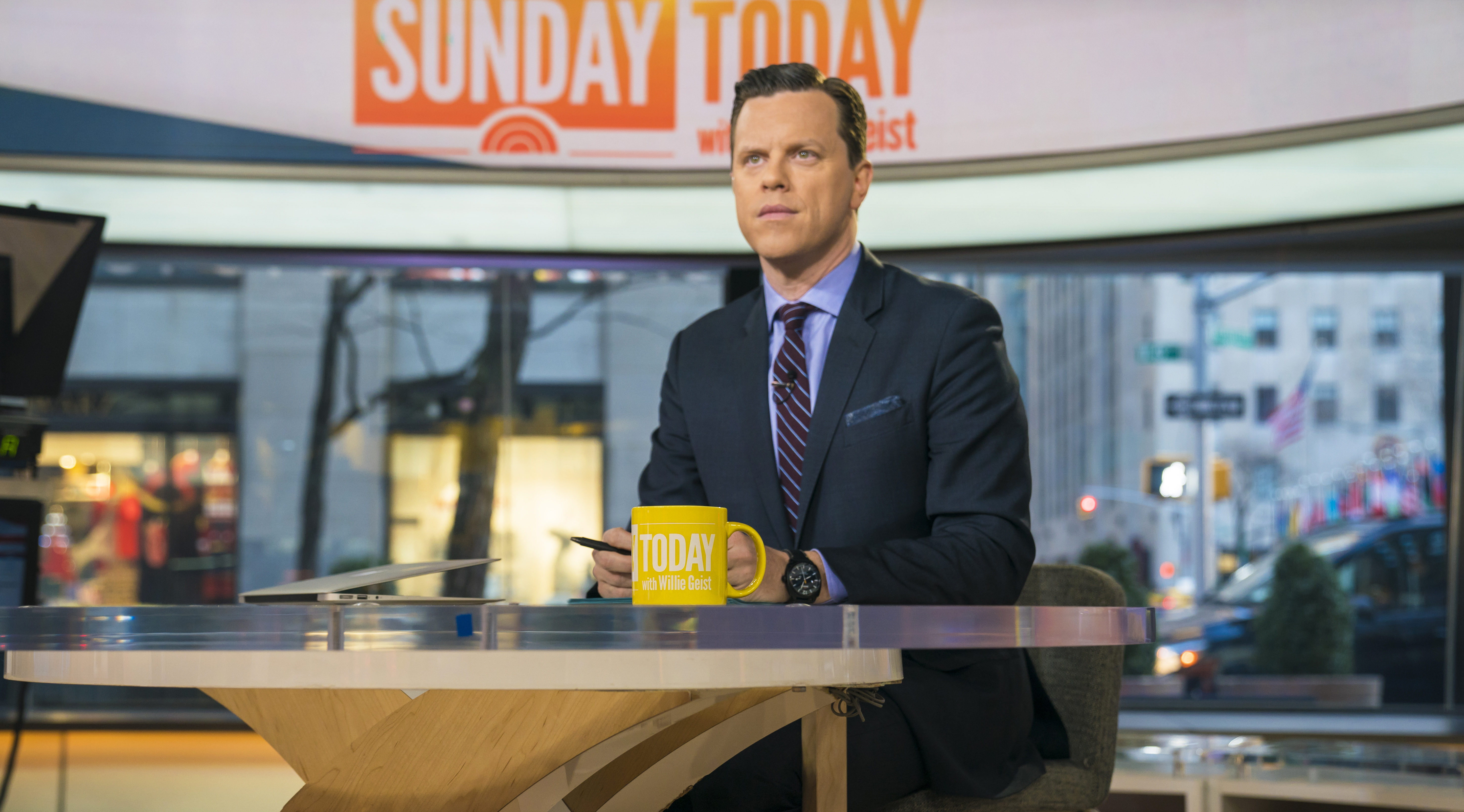 For NBC's Willie Geist, it's All a Marathon Boardroom