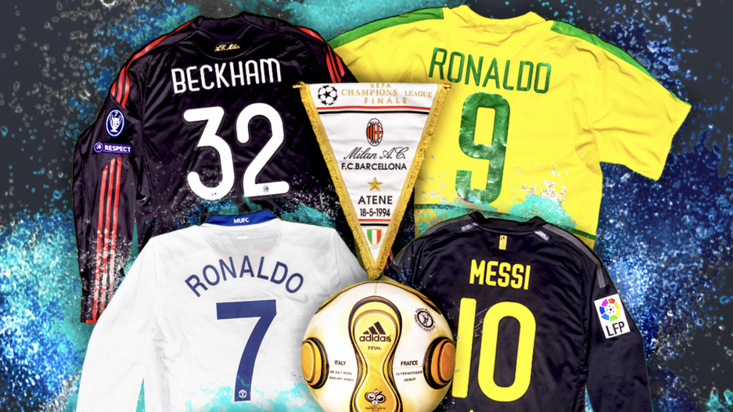 Game-worn Messi, Ronaldo, Pele Jerseys Coming to Collectable