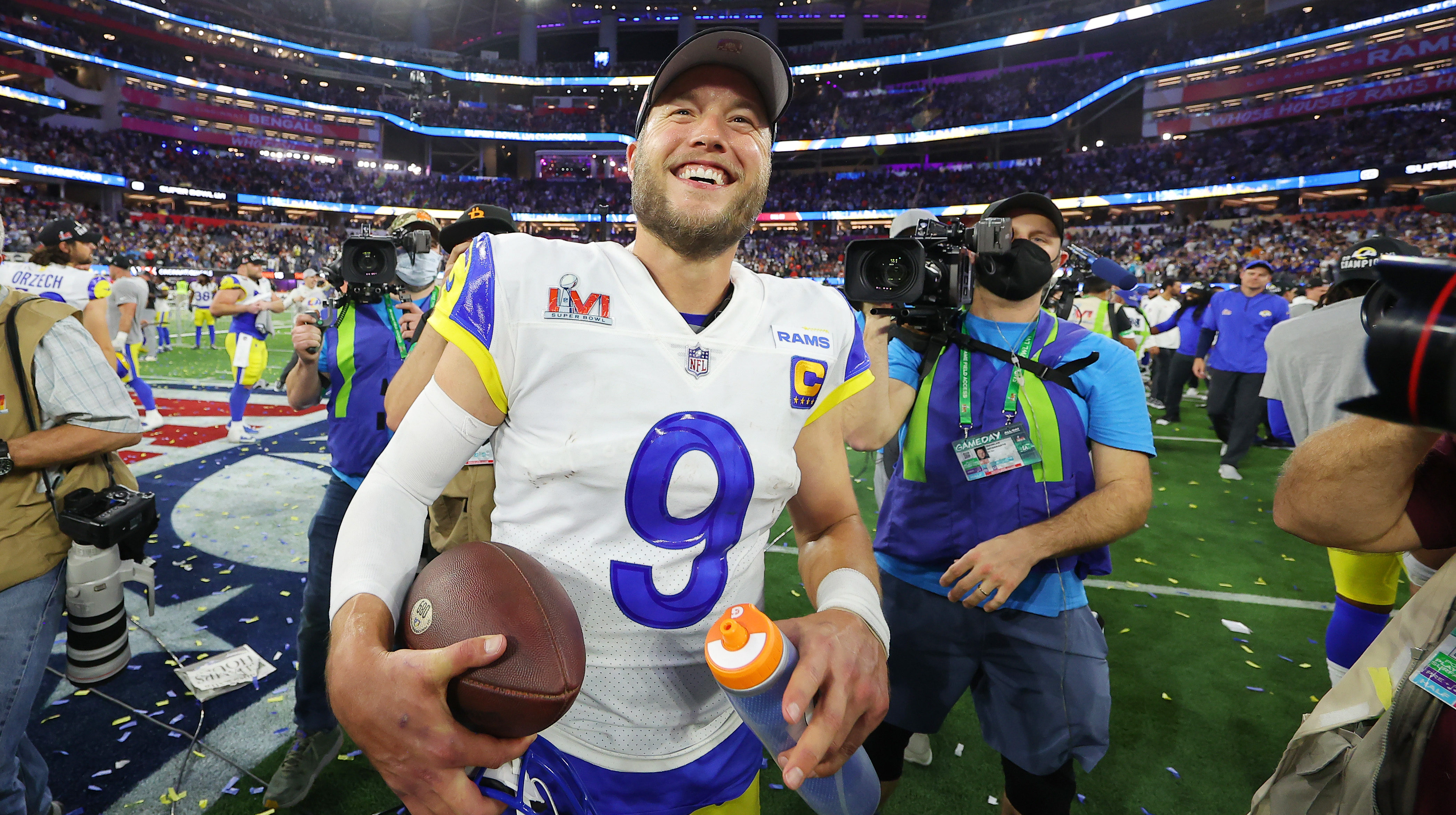 NEWS: Super Bowl champion Matthew Stafford is set to be featured on season  2 of “quarterback”.. thoughts?