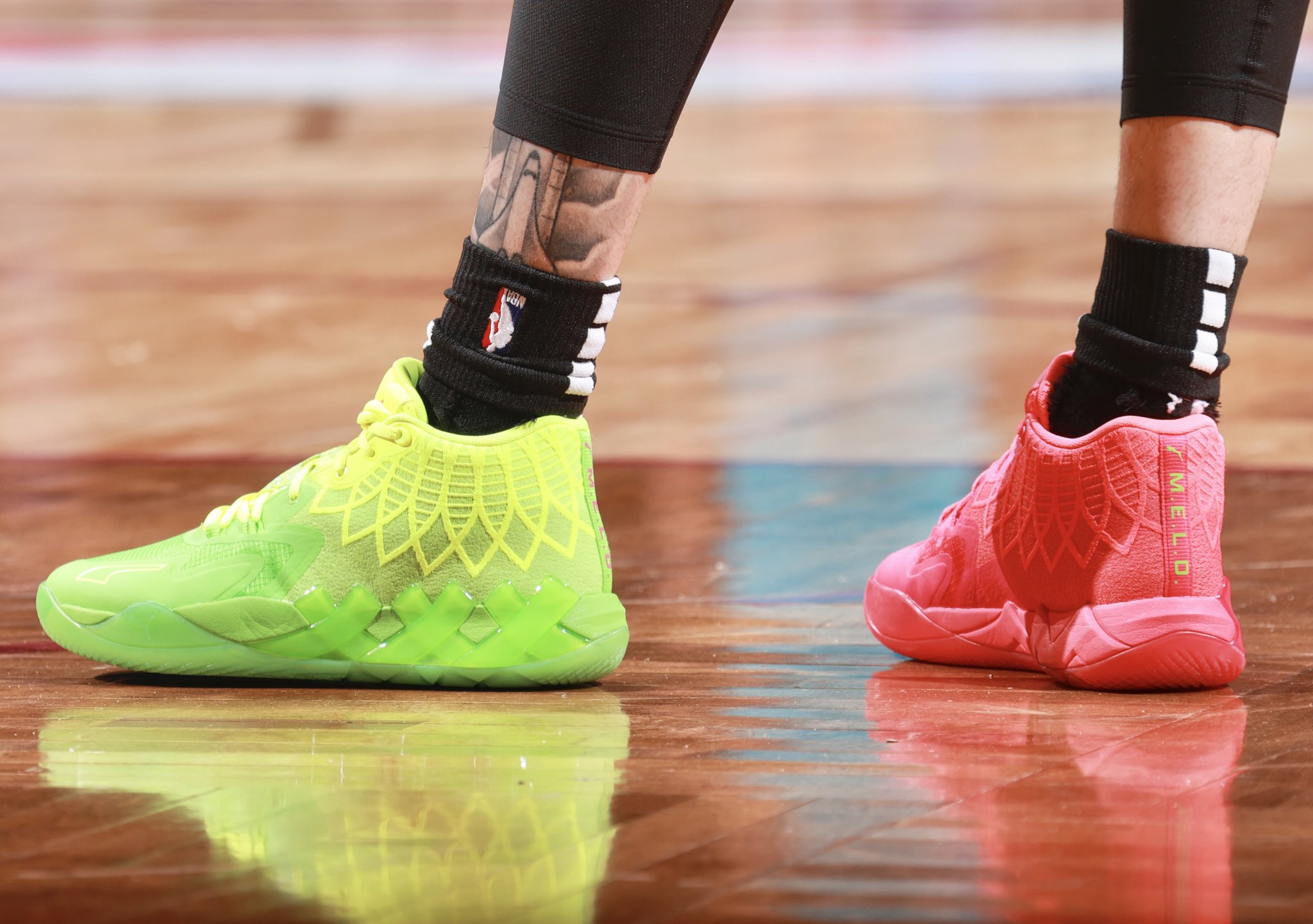Zach LaVine: Sneaker Free Agent and Wearing New Shoe
