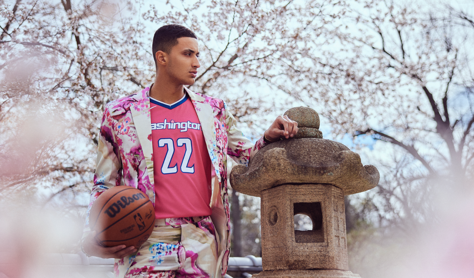 Washington Wizards 22/23 City Edition Uniform: Cherry Blossoms