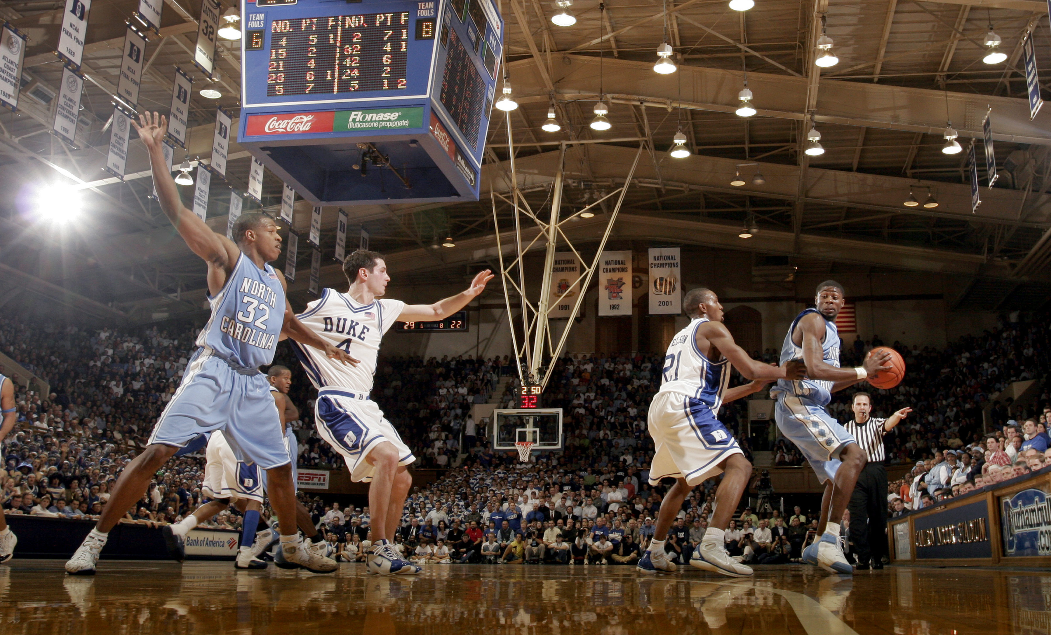 The Duke-UNC Basketball Rivalry Through The Years