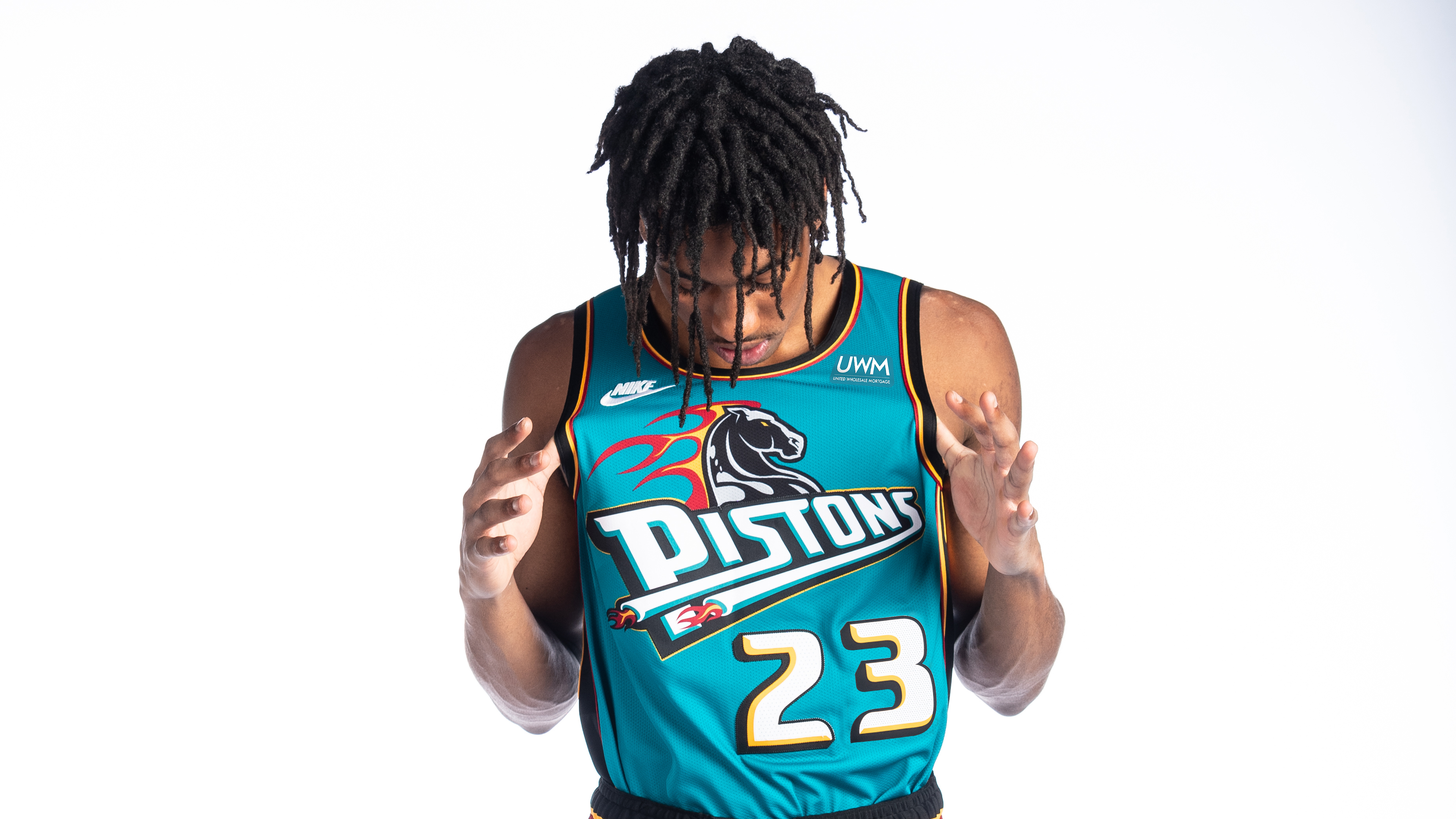 Isaiah Stewart - Detroit Pistons - Game-Worn Classic Edition Jersey - 2022-23  NBA Season