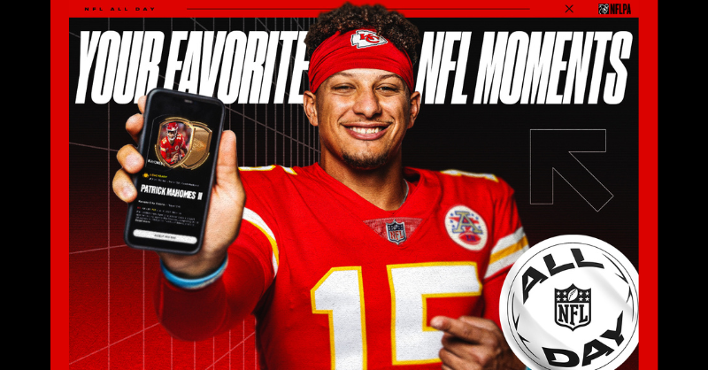 NFL All Day: Mahomes-led Campaign Takes NFT Platform Global