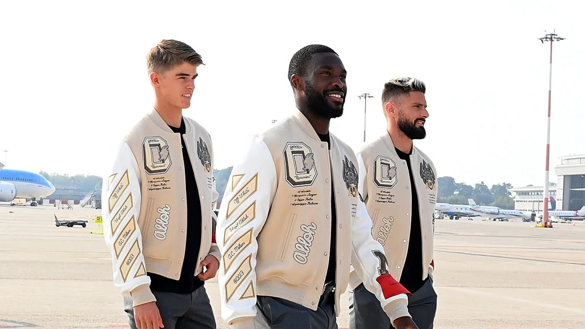 Stunning AC Milan x Off-White Varsity Jacket Revealed - Pre-Orderable Now -  Footy Headlines
