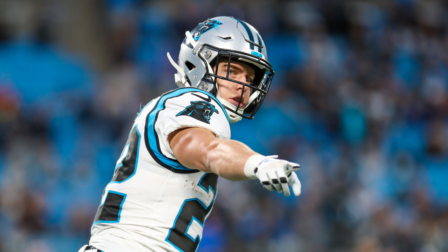 Panthers RB Christian McCaffrey on Teddy Bridgewater, Sam Darnold