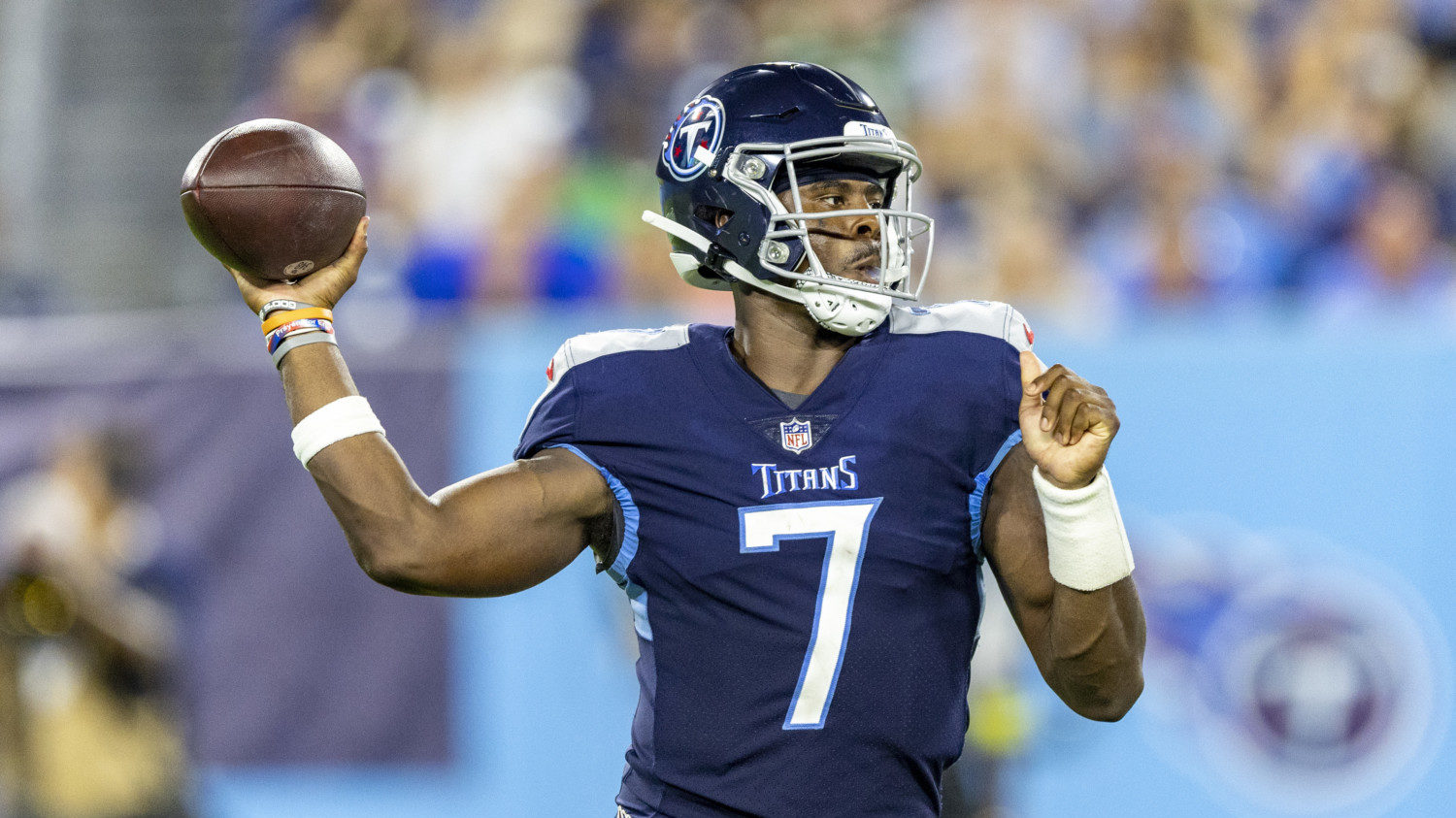 August 12, 2023 - Tennessee Titans quarterback Malik Willis (7