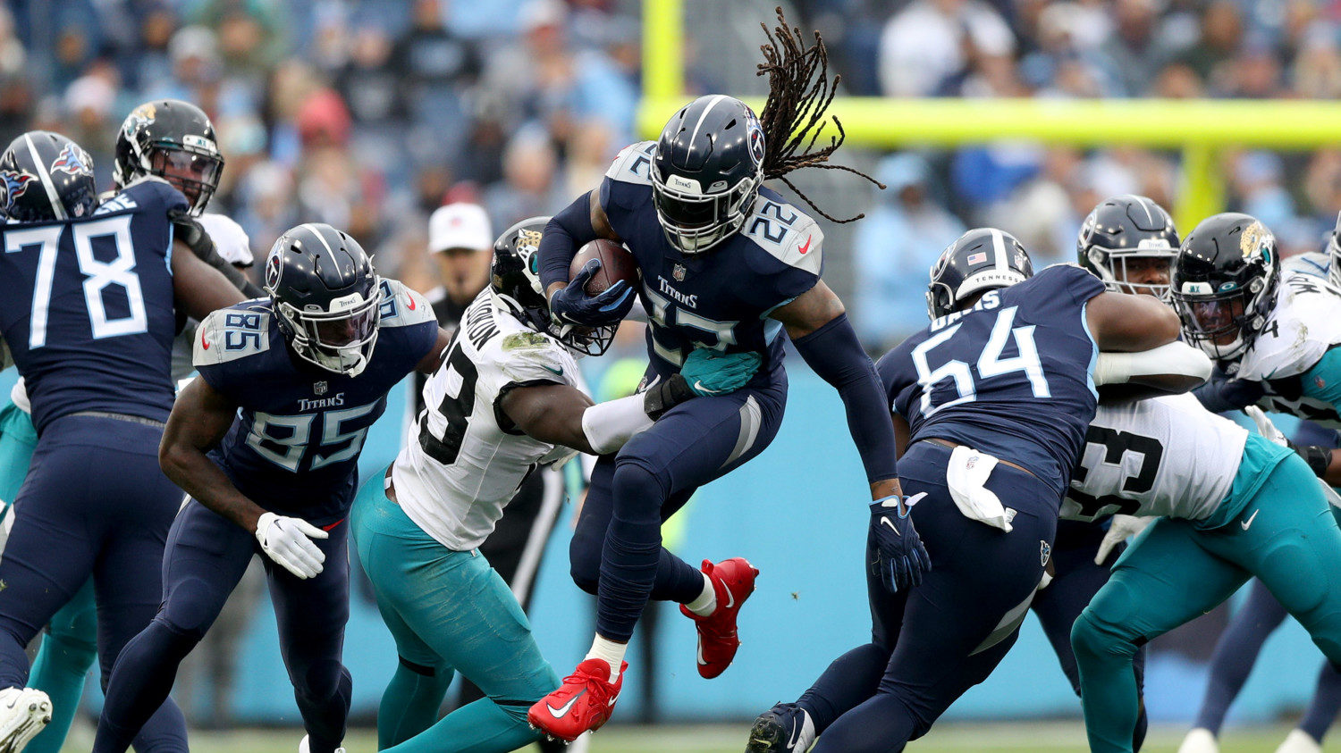 Derrick Henry player prop bets for Titans vs. Jaguars, Week 18