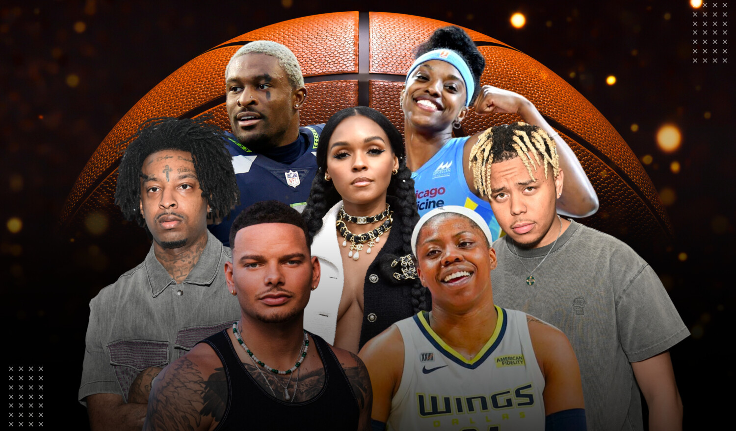 All star celeb game roster