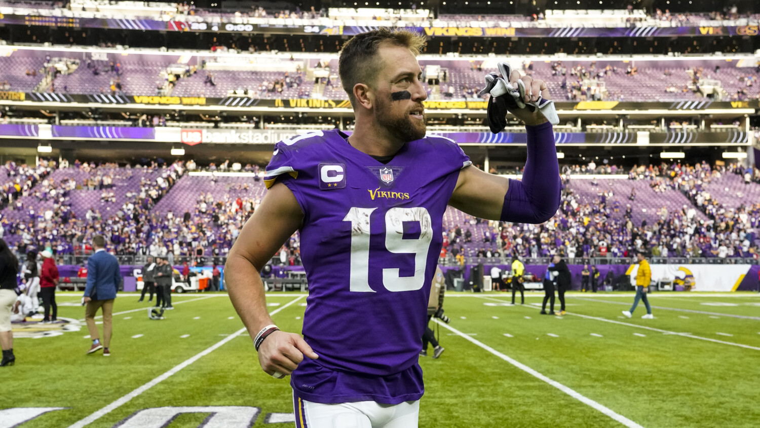 Vikings' Adam Thielen Up for Walter Peyton Man of the Year