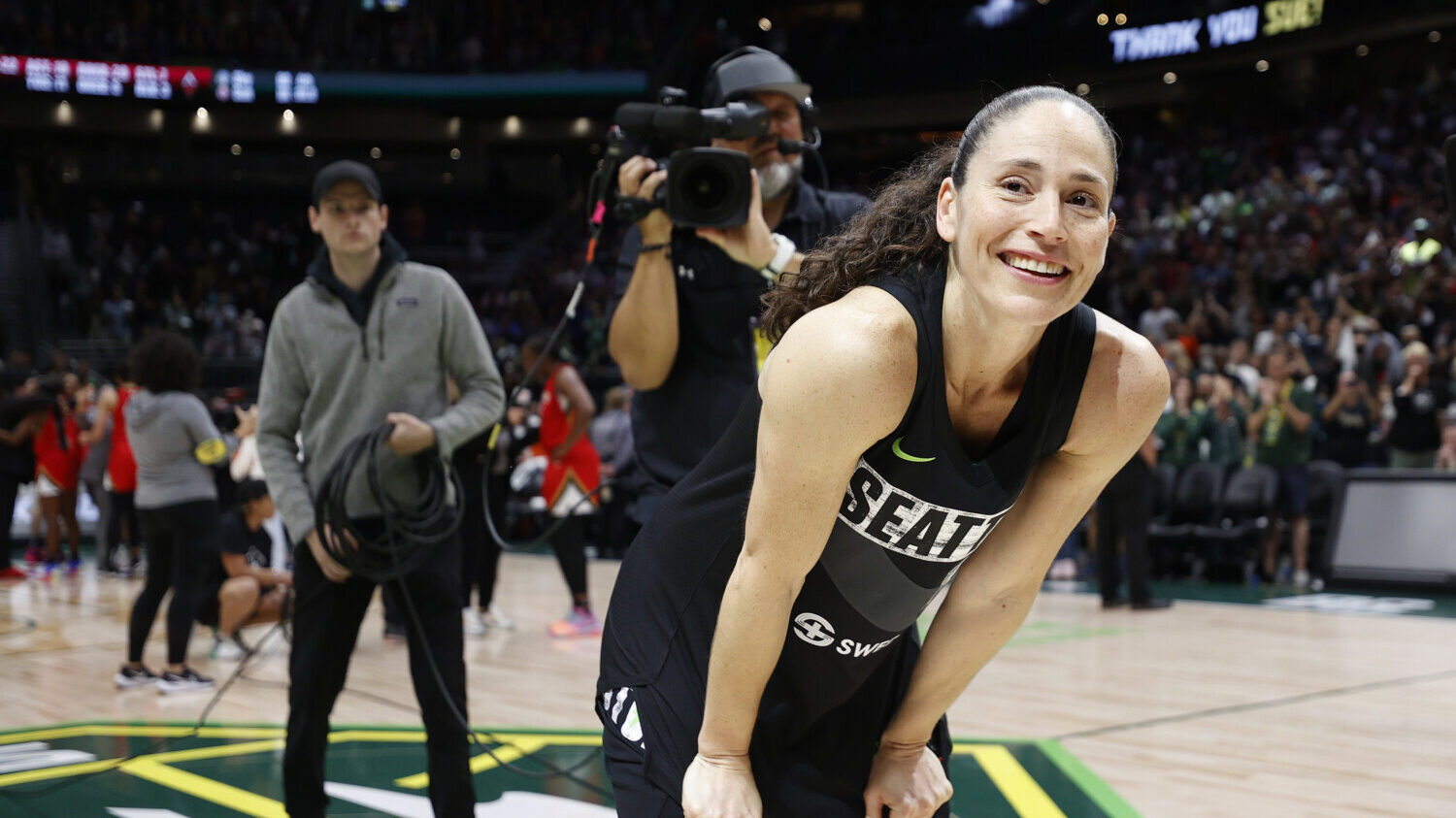 Storm do more than retire Sue Bird's jersey, they build monument