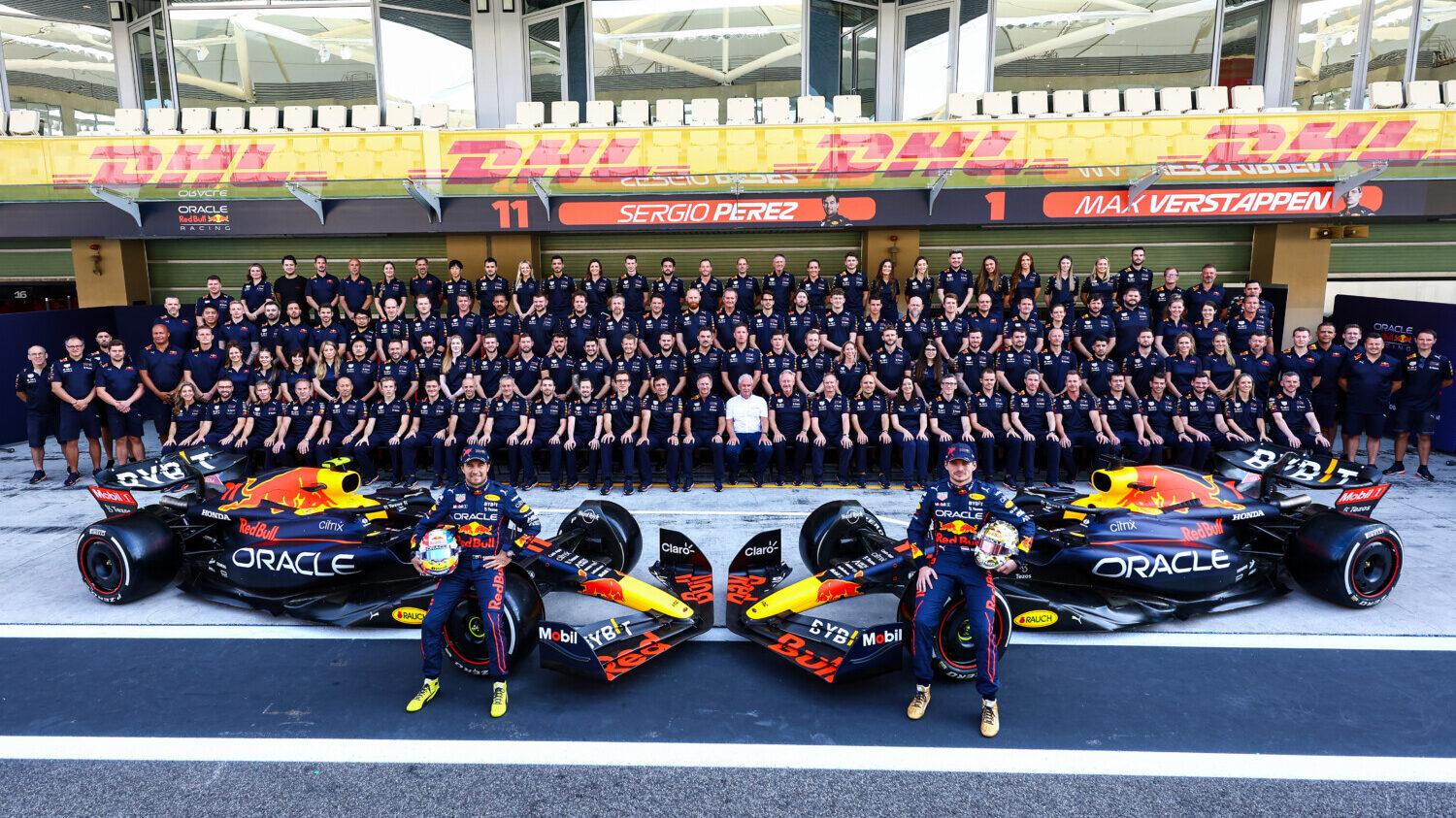 Red Bull Racing engineering crew