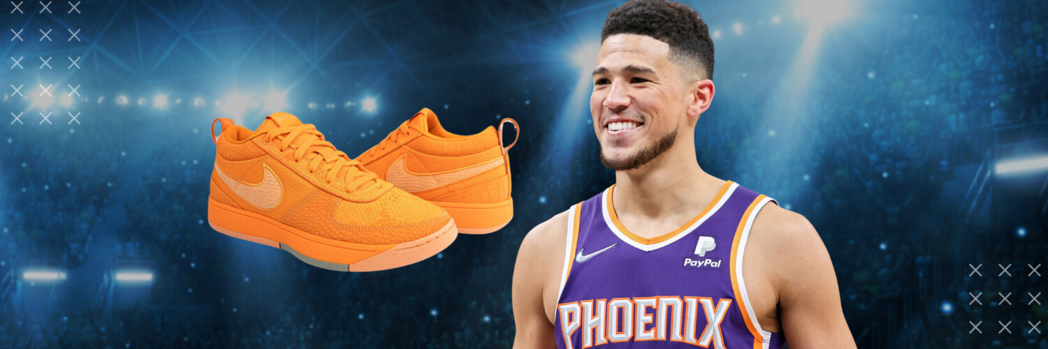 Drake Wears Devin Booker's First Signature Sneaker in Arizona