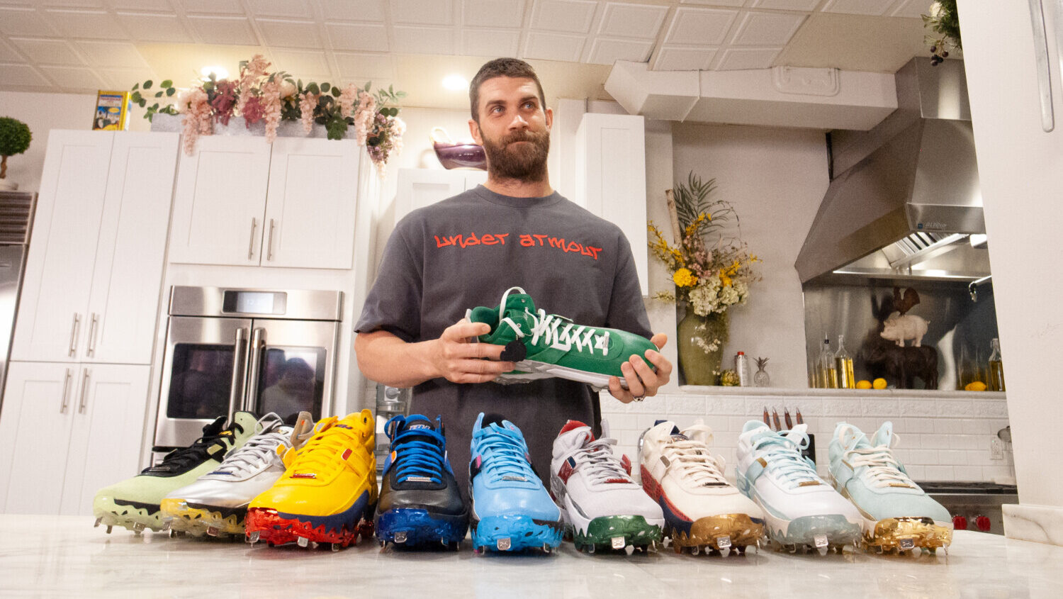 custom bryce harper cleats