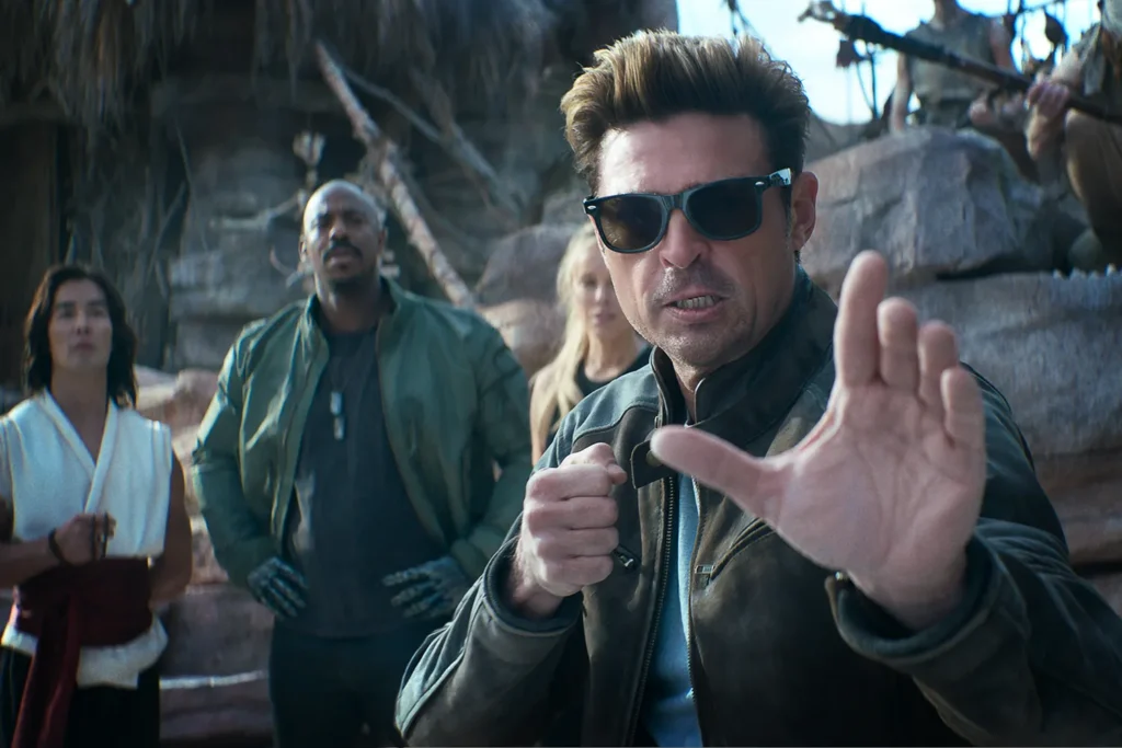 Karl Urban as Johnny Cage in 'Mortal Kombat II'.